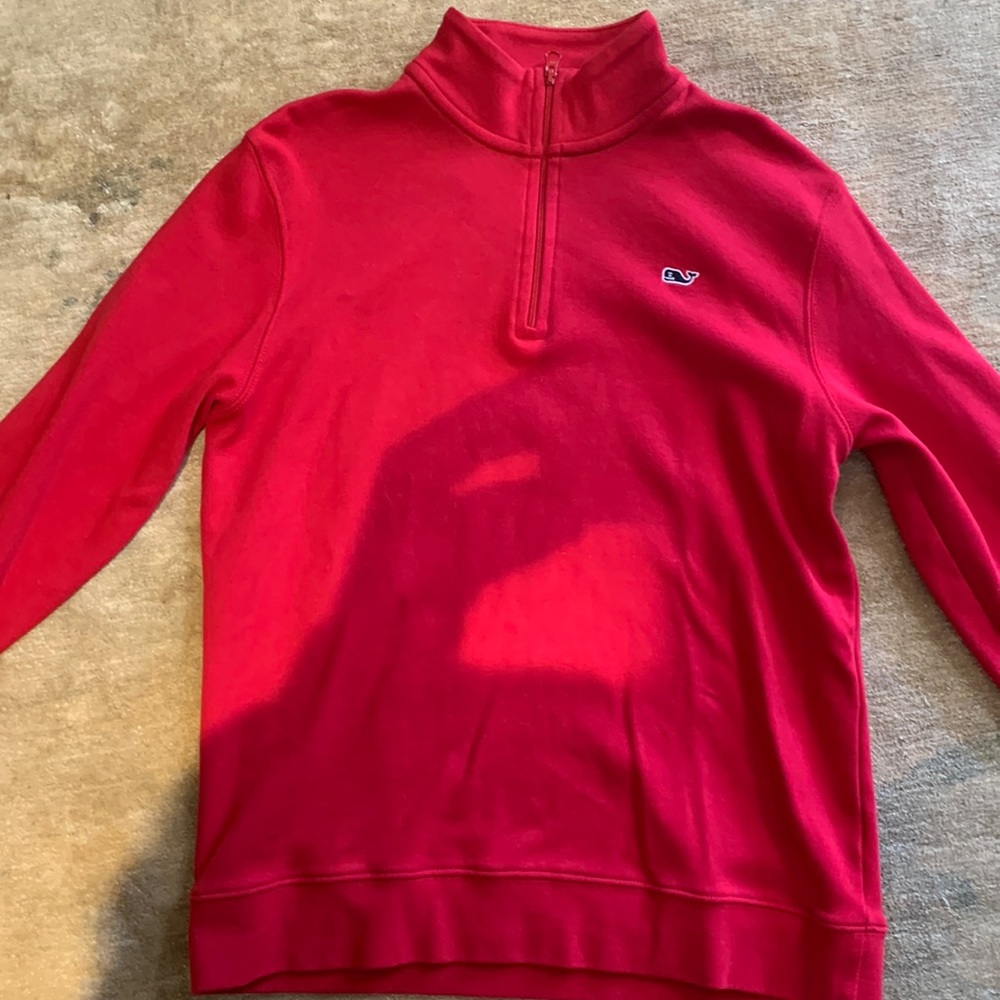 Vineyard Vines 3/4 zip pullover kids Large.  Excellent used condition.